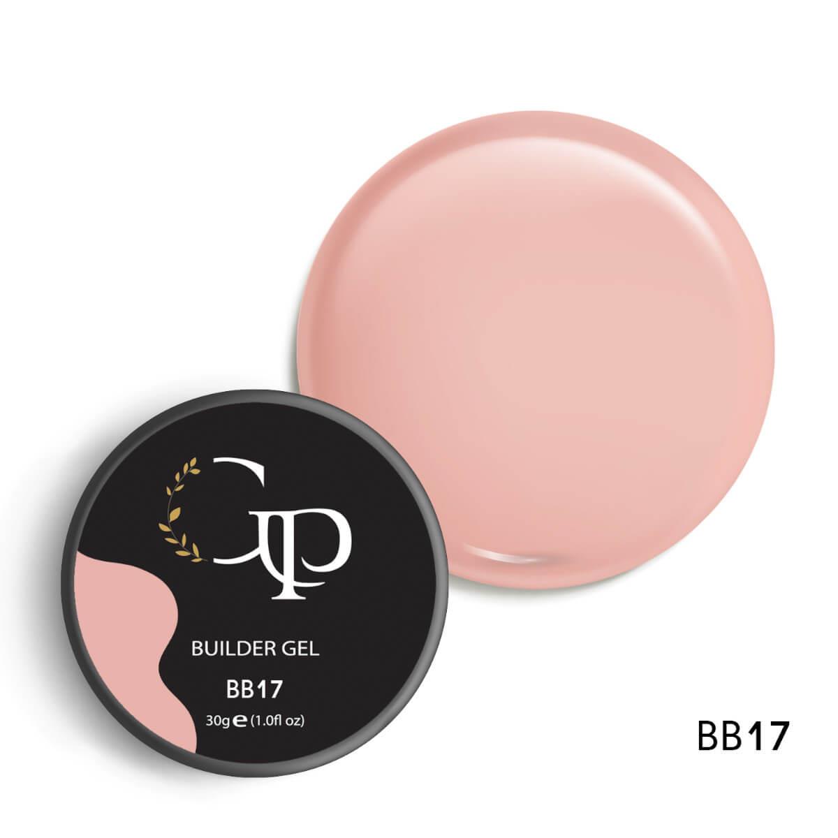 Builder gel BB17 rose 30gr Gel Passion