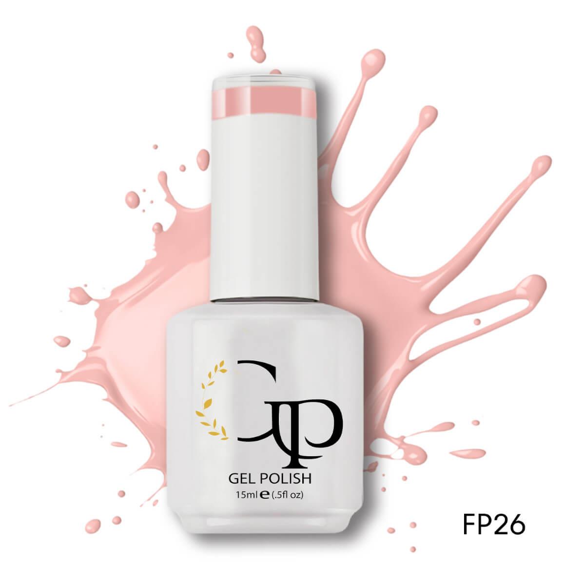 Ημιμόνιμο βερνίκι FP26 barbie's car 15ml Gel Passion