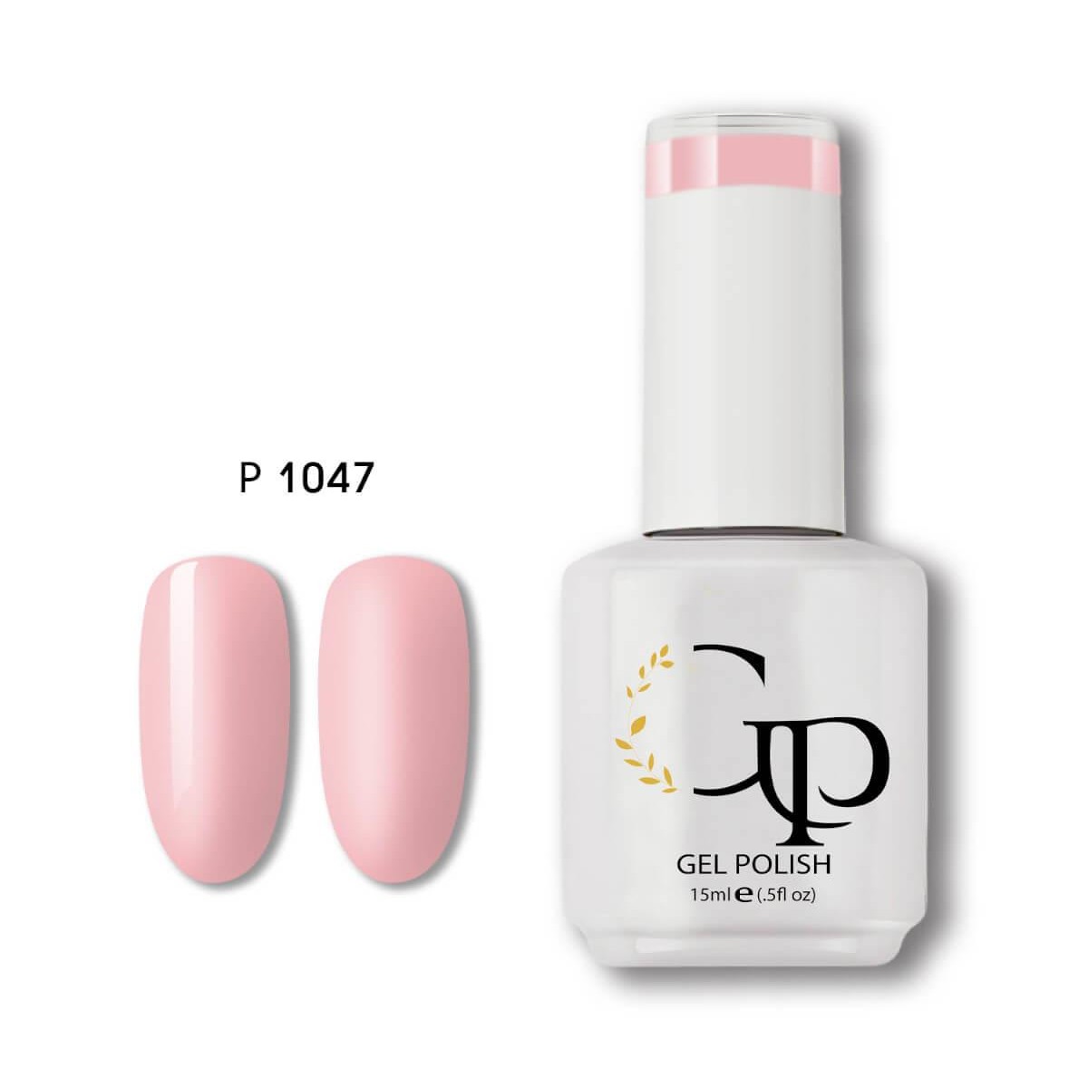 Ημιμόνιμο βερνίκι P1047 barbie pink 15ml Gel Passion