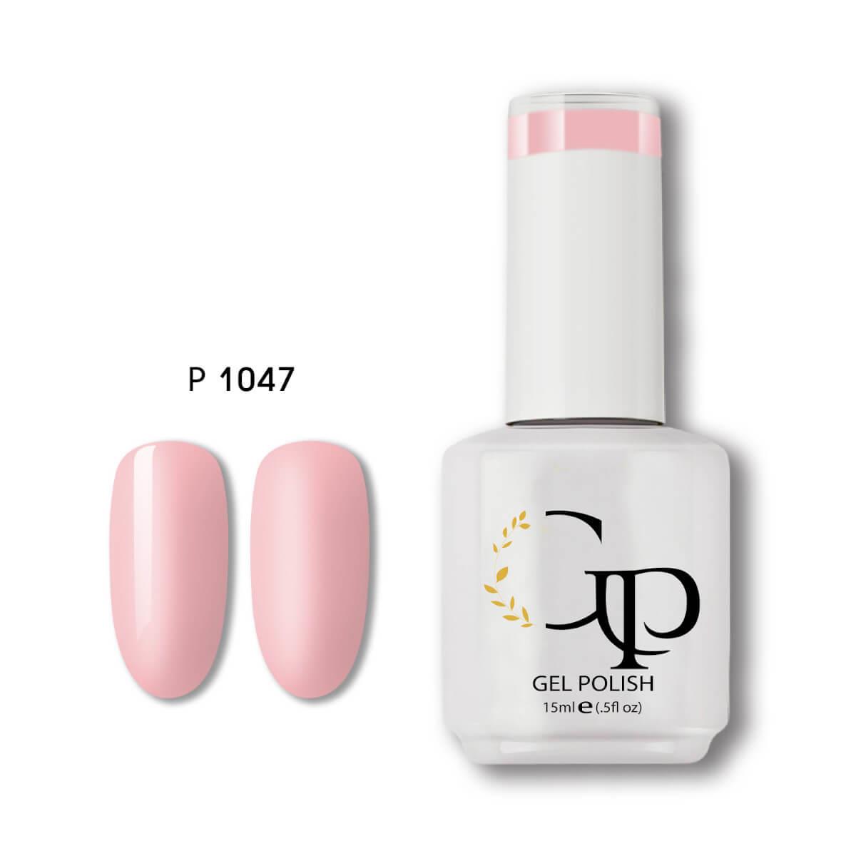 Ημιμόνιμο βερνίκι P1047 barbie pink 15ml Gel Passion