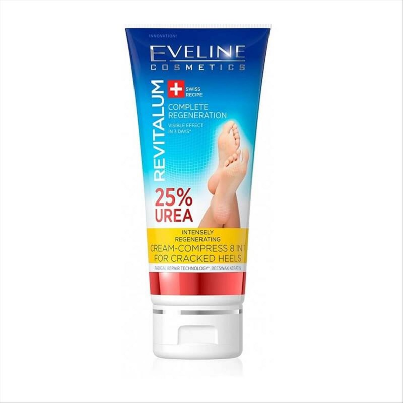 Κρέμα Ποδιών Eveline Revitalum Foot Cream Regenerating 8 In 1 Urea 25% 75 ml