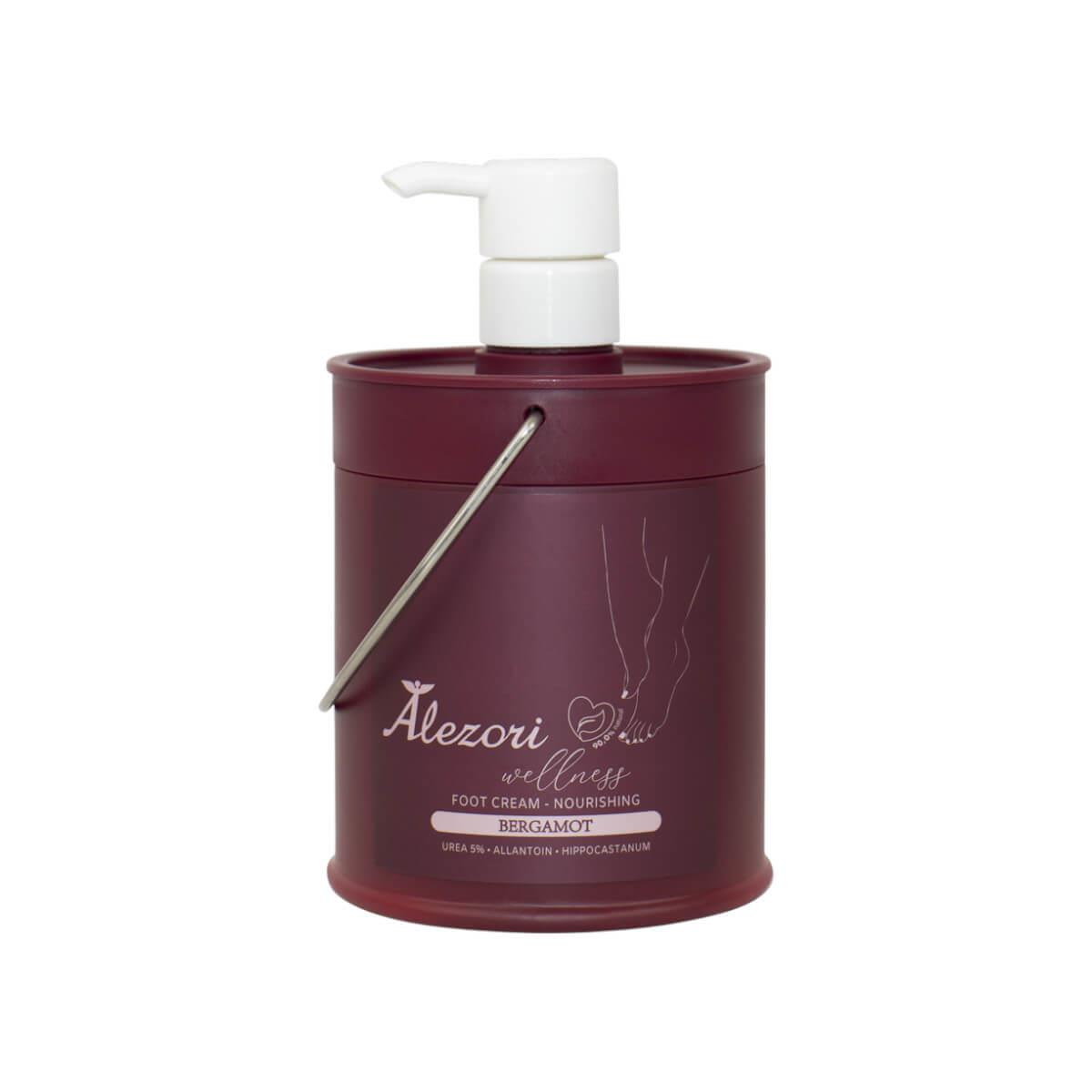 Κρέμα ποδιών περγαμόντο nourishing 650ml Alezori