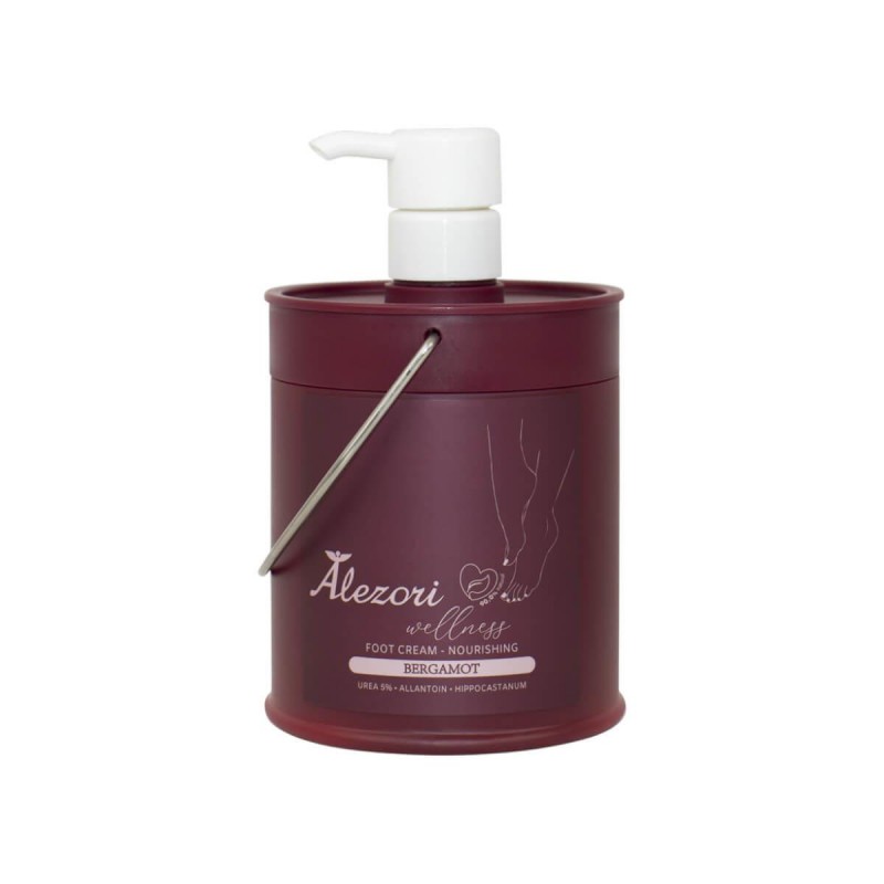Κρέμα ποδιών περγαμόντο nourishing 650ml Alezori