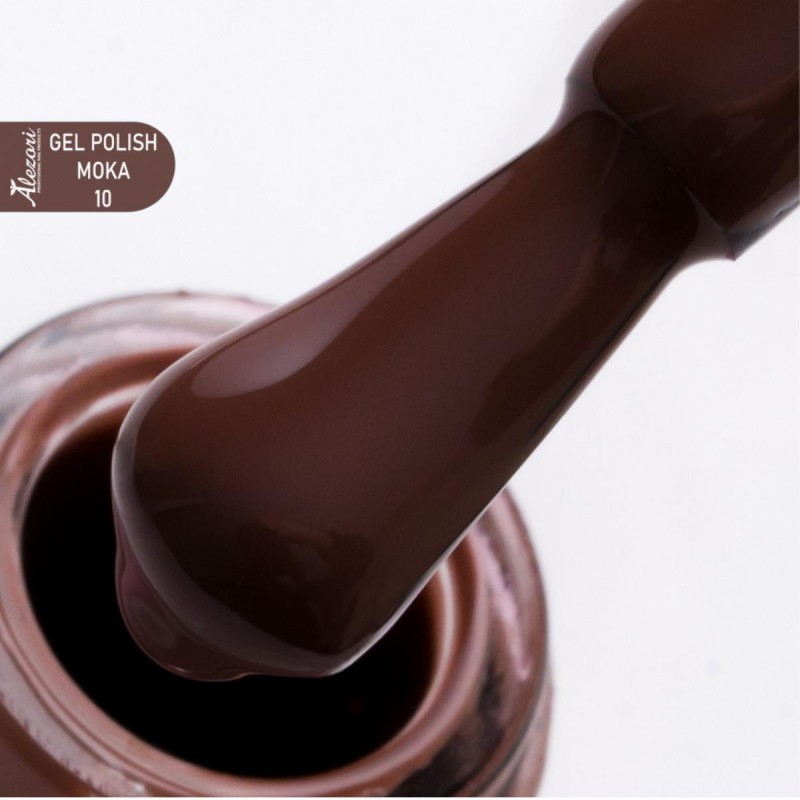 Alezori Ημιμόνιμο Βερνίκι Gel Polish 10 Moka 15ml