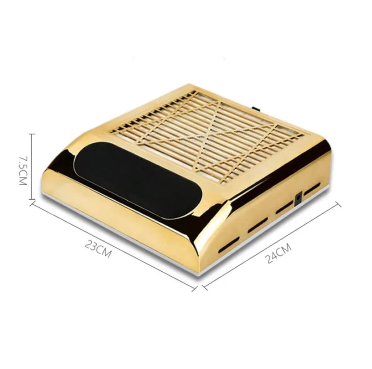 Professional Nail Dust Extractor 80watt BQ-858-8 Gold