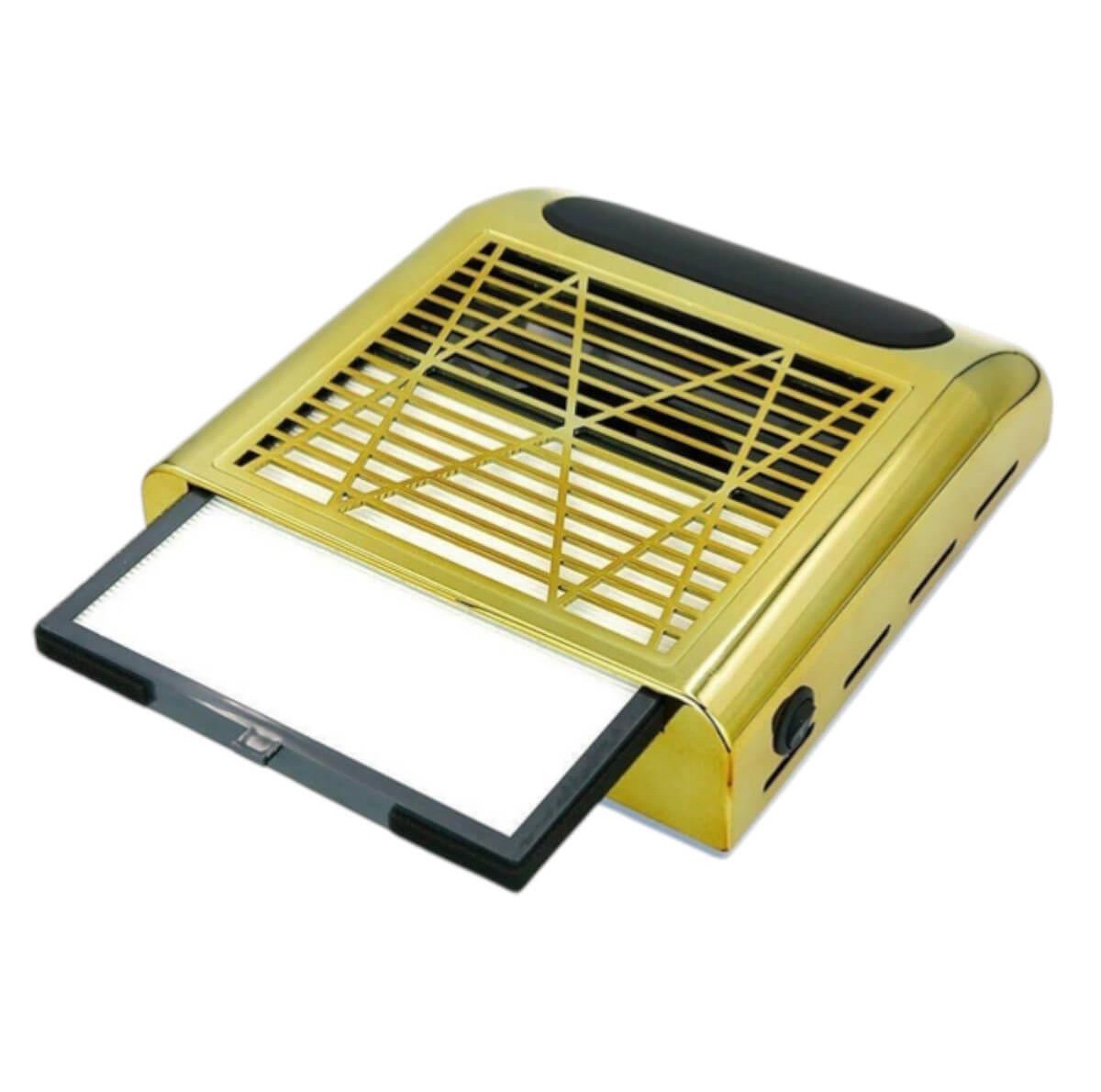 Professional Nail Dust Extractor 80watt BQ-858-8 Gold