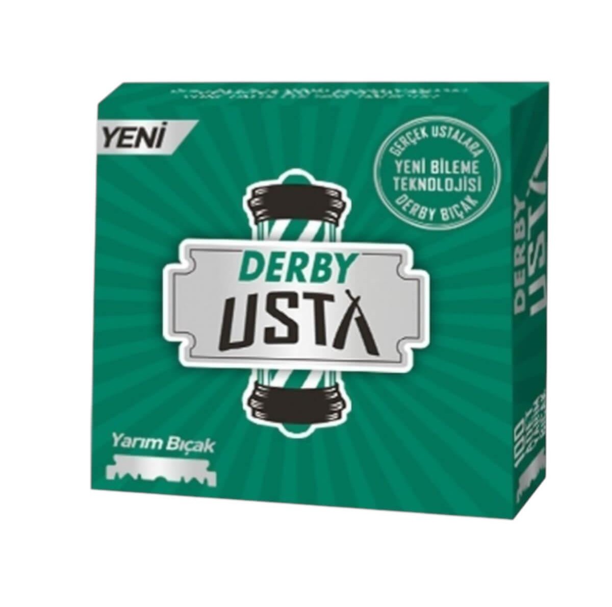 Λεπίδες Ξυραφιού Derby Usta Berber 100pcs