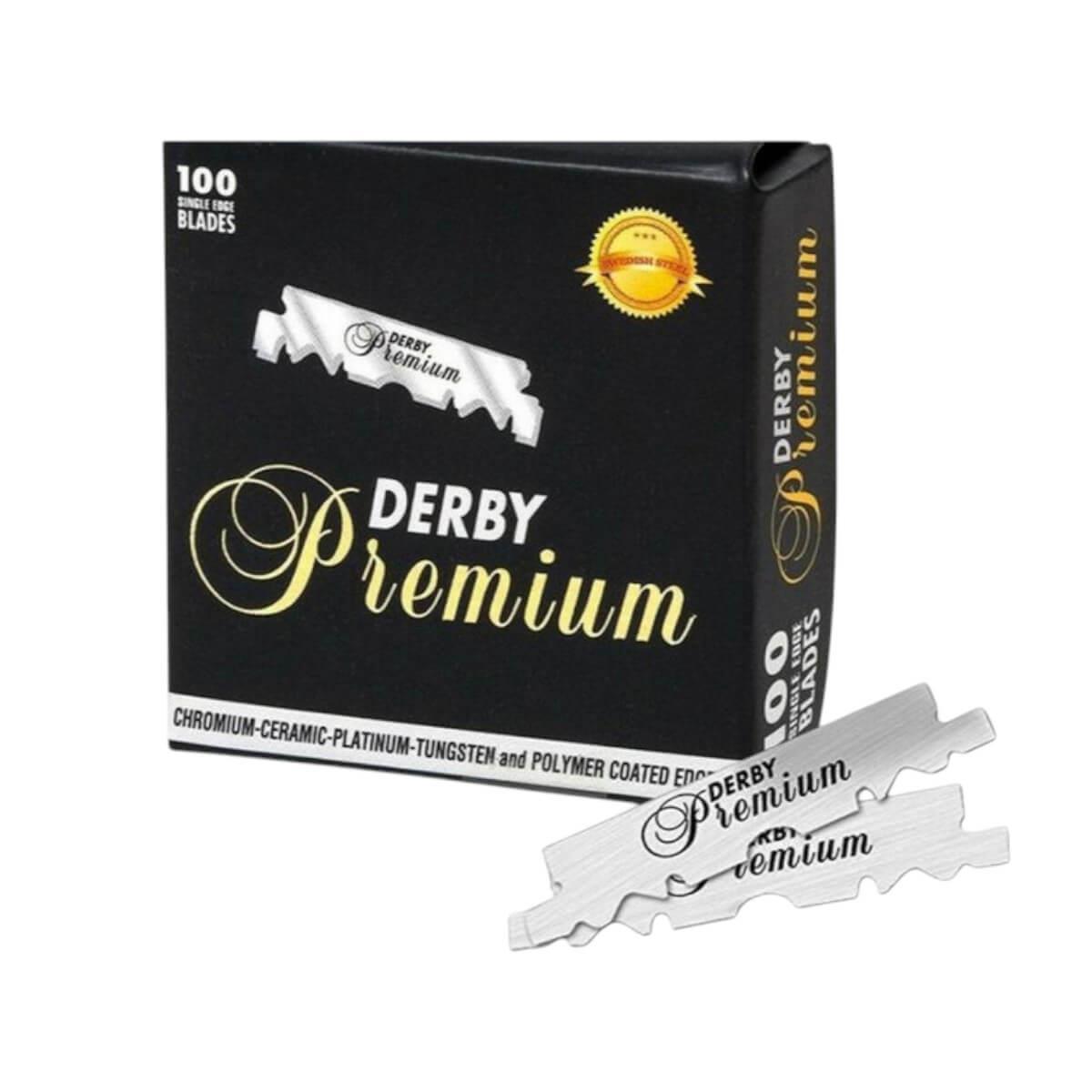 Λεπίδες Ξυραφιού Derby Premium 100pcs