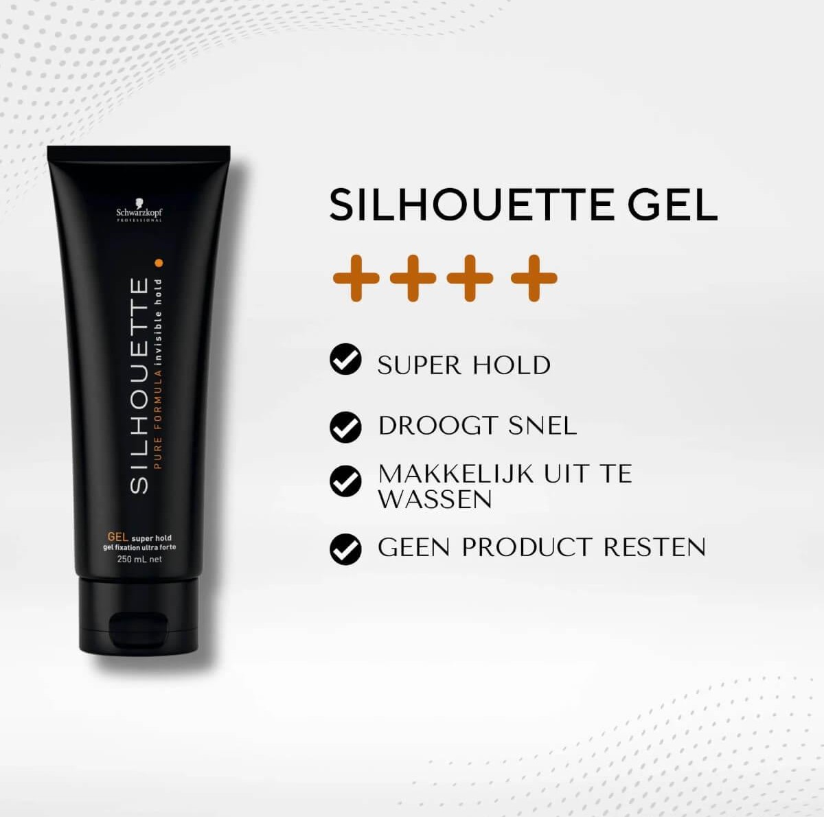 Gel μαλλιών silhouette super hold 250ml Schwarzkopf