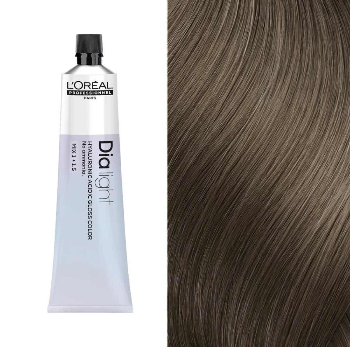 Hair dye dialight 7.01 natural ash blonde 60ml L΄Oreal
