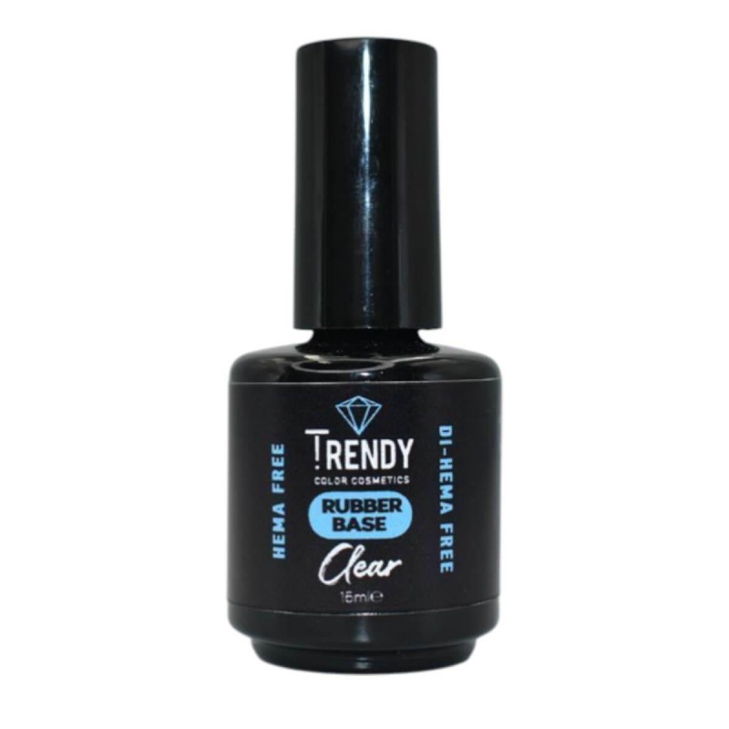Trendy Rubber Base Clear UV&Led 15ml