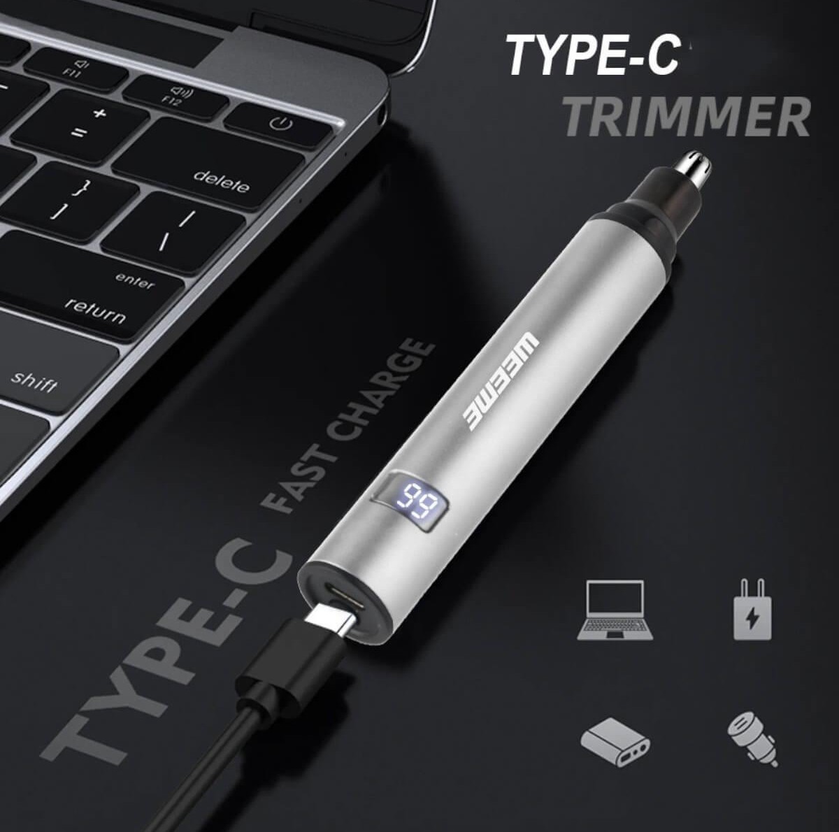 Trimmer Μύτης  & Αυτιών Weeme BM07