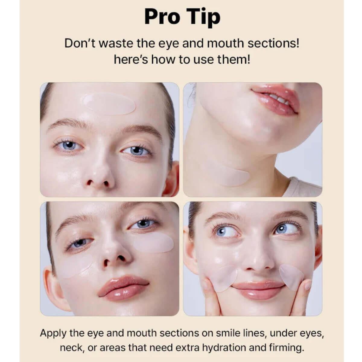 The alpha arbutin discoloration care hydrogel mask 34g Cosrx