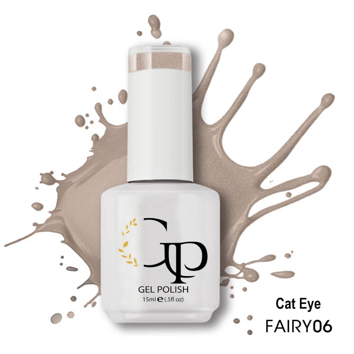 Ημιμόνιμο βερνίκι cat eye 06 fairy crystal 15ml Gel Passion