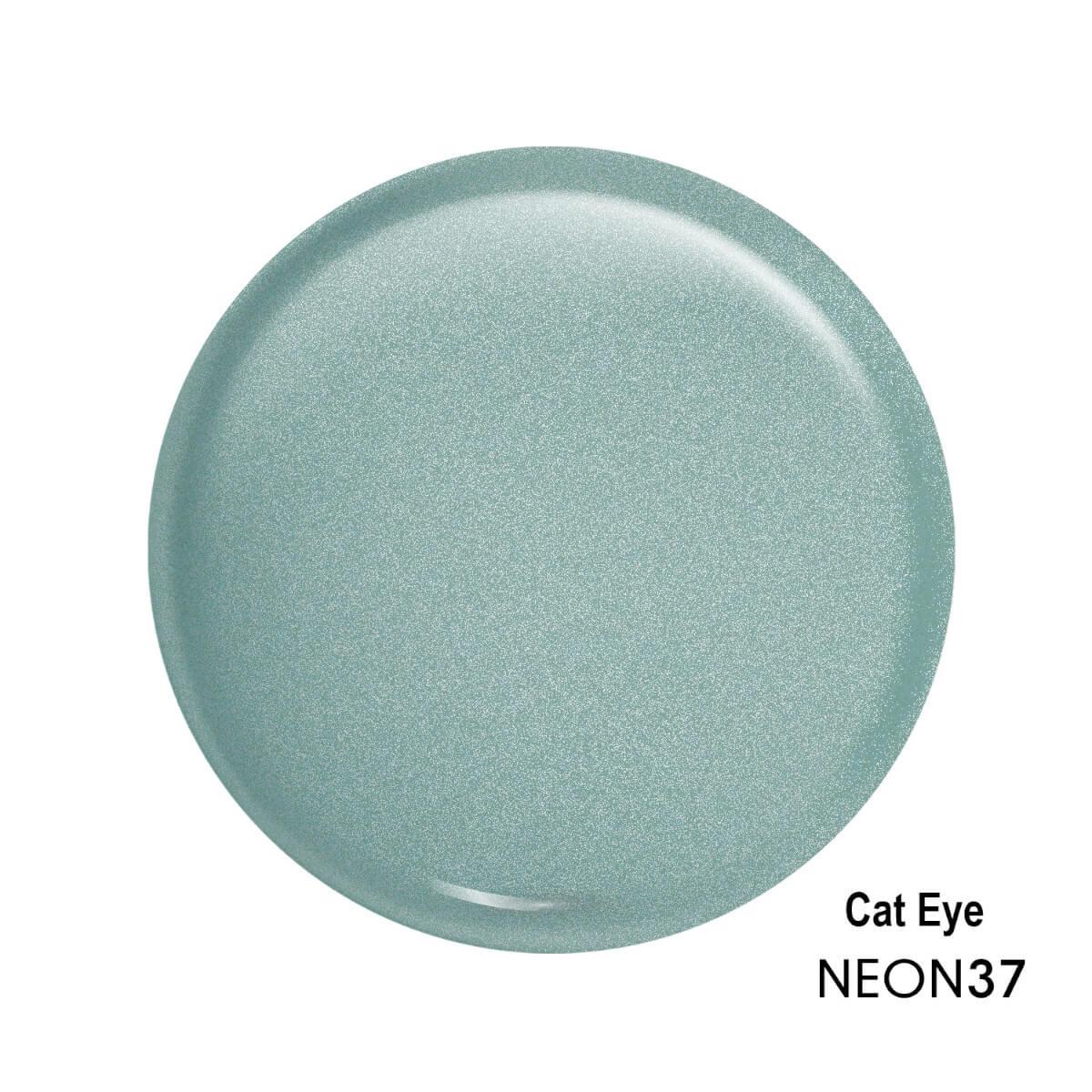 Ημιμόνιμο βερνίκι cat eye 37 neon 15ml Gel Passion