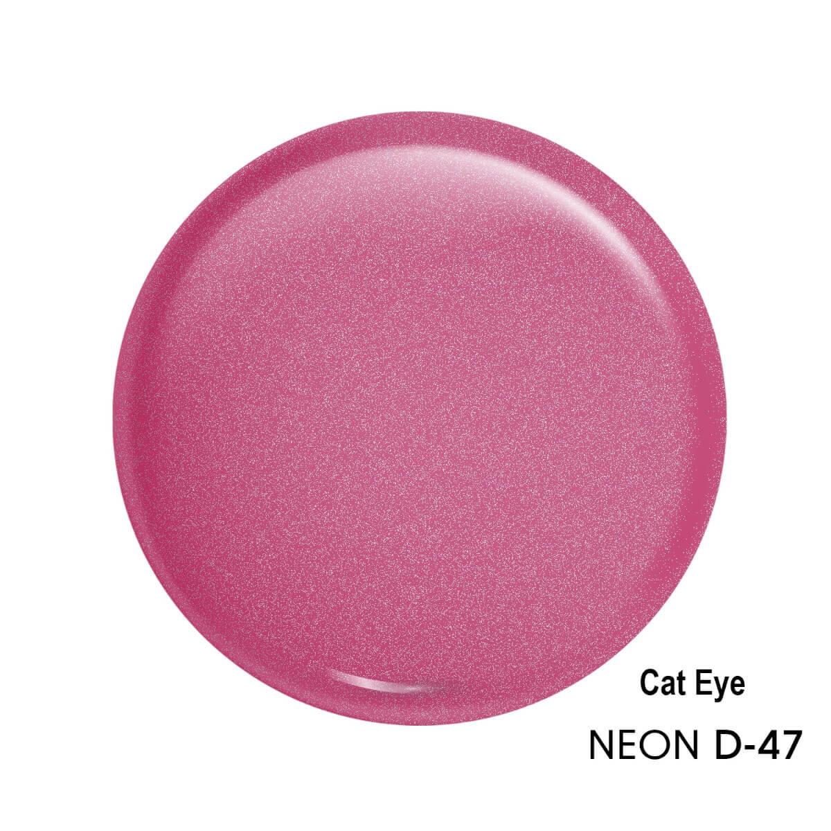 Ημιμόνιμο βερνίκι cat eye 47 neon diamond 15ml Gel Passion