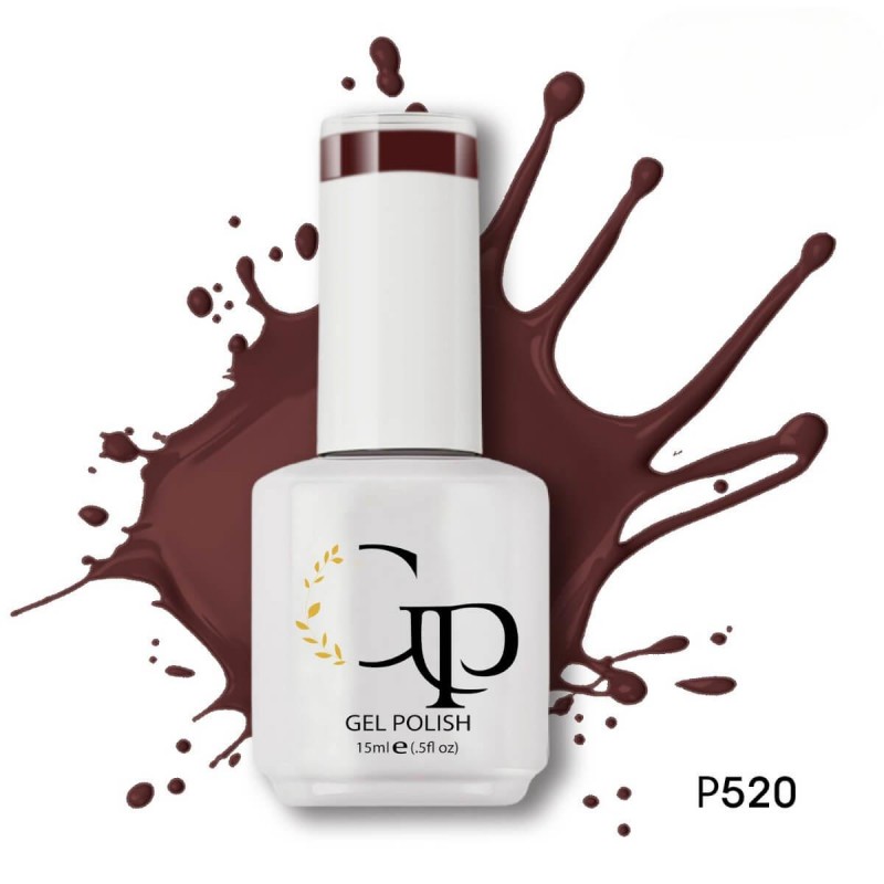 Ημιμόνιμο βερνίκι P520 cherry beam 15ml Gel Passion