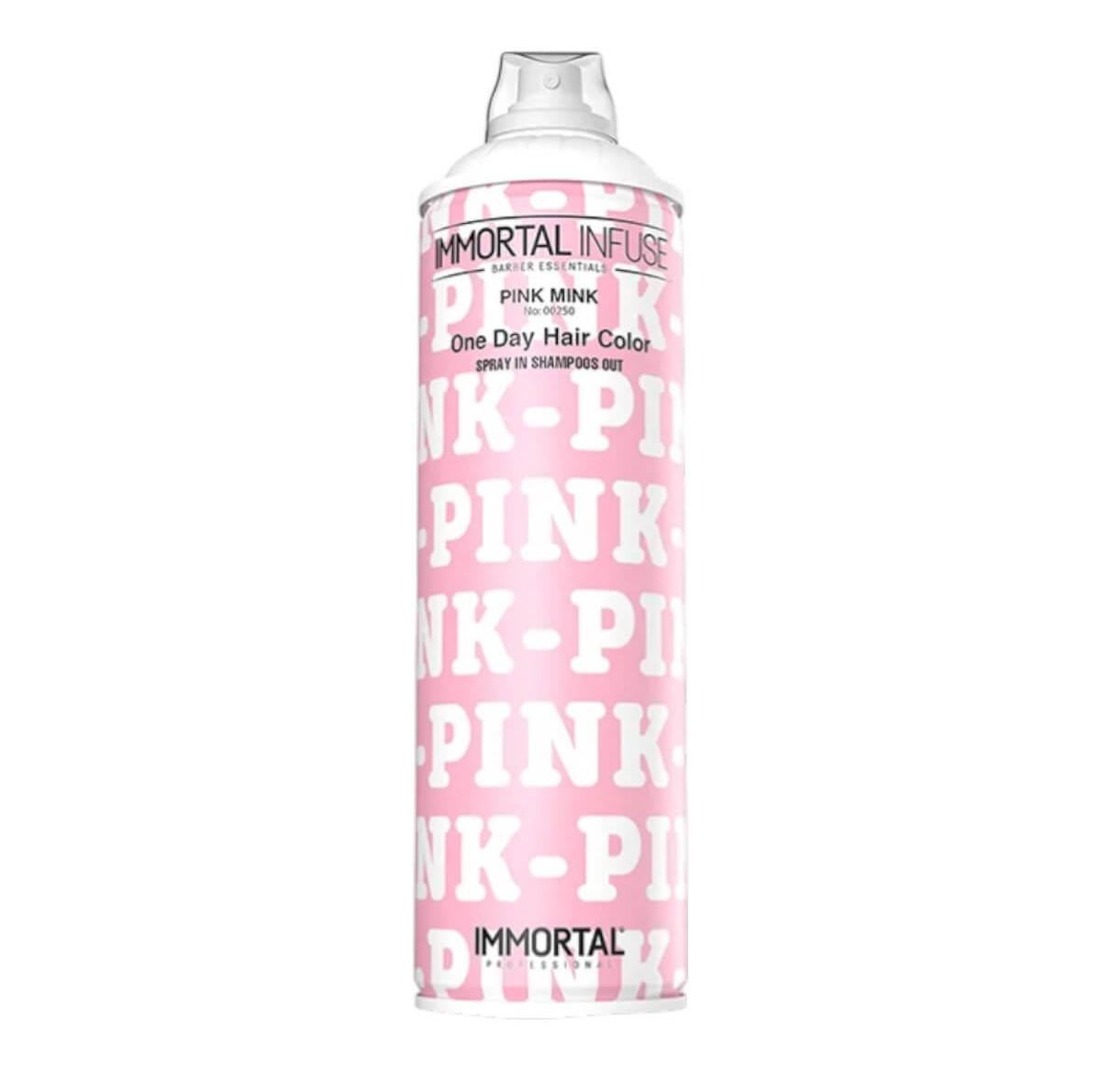 One Day Hair Color Spray Pink Mink 200ml Immortal