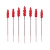 Eyelash & eyebrow brush red 50pcs HL263