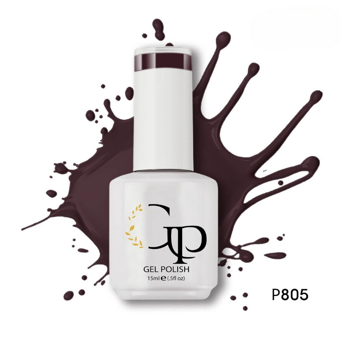 Ημιμόνιμο βερνίκι P805 dark passion 15ml Gel Passion