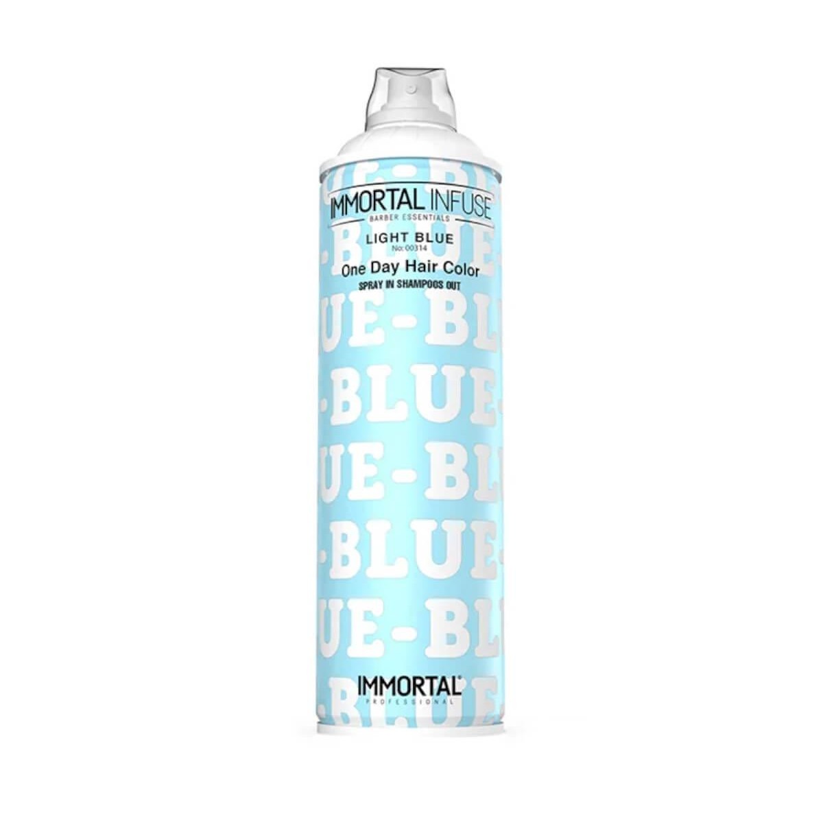 One Day Hair Color Spray Light Blue 200ml Immortal