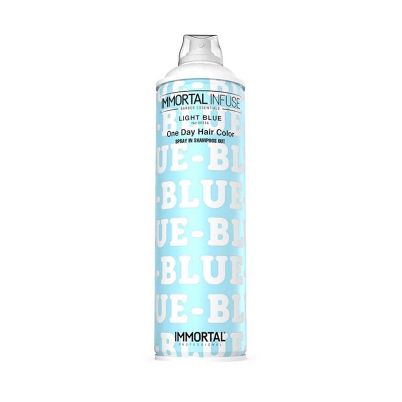 One Day Hair Color Spray Light Blue 200ml Immortal