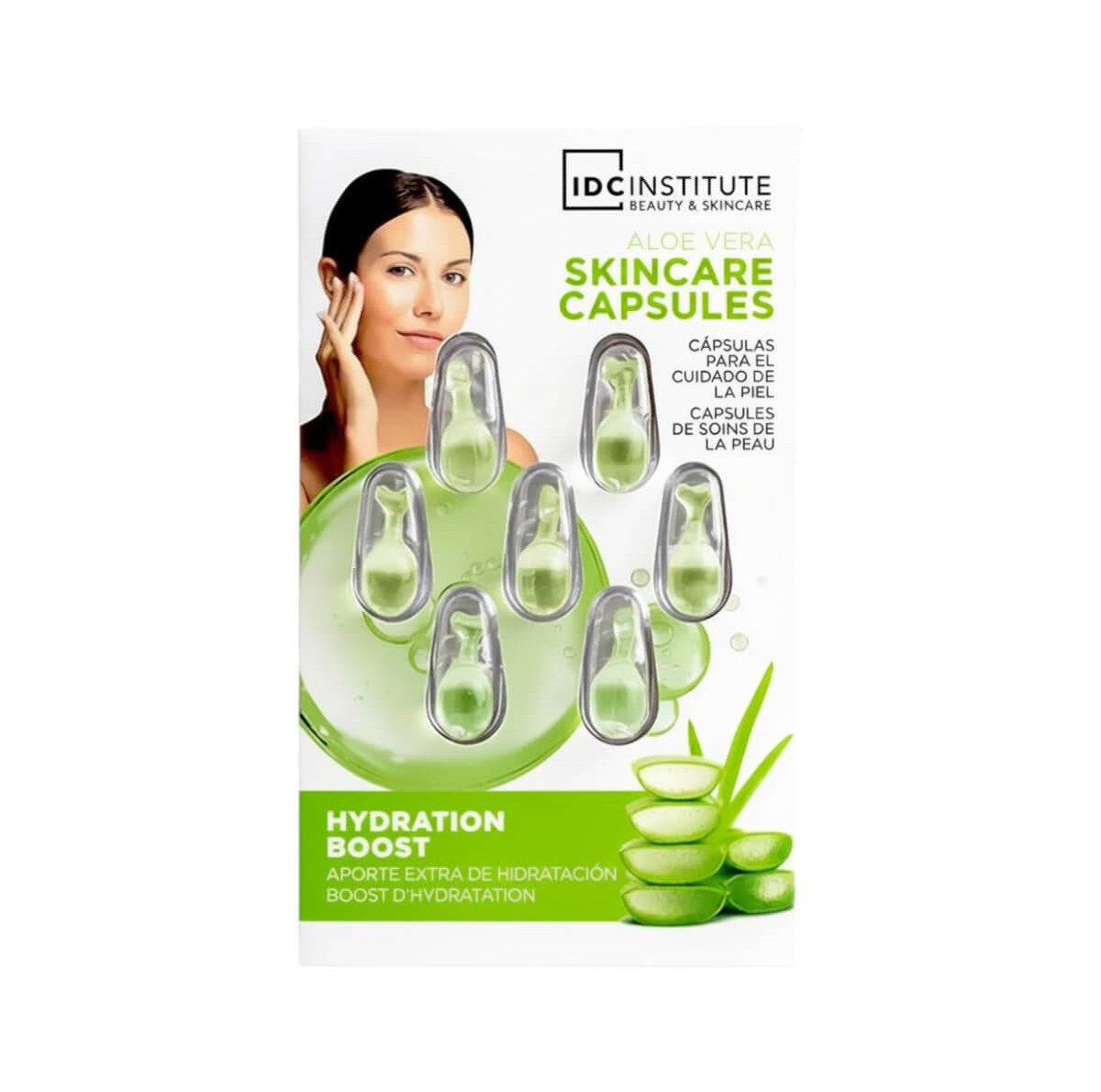 Κάψουλες προσώπου με αλόη 7pcs IDC Institute