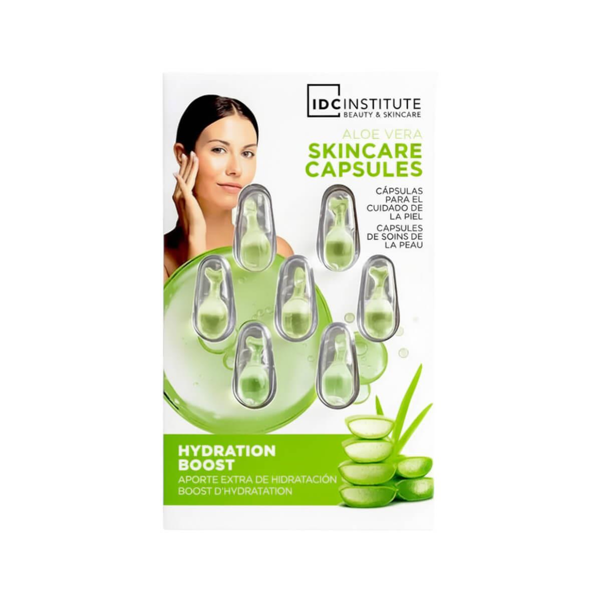 Κάψουλες προσώπου με αλόη 7pcs IDC Institute