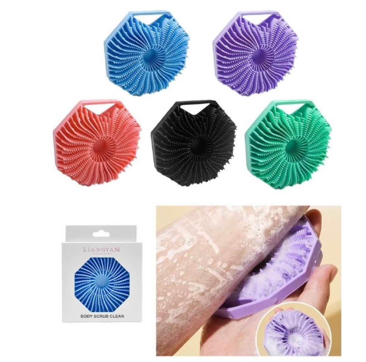 Liangyan Body Scrub Bath Brush