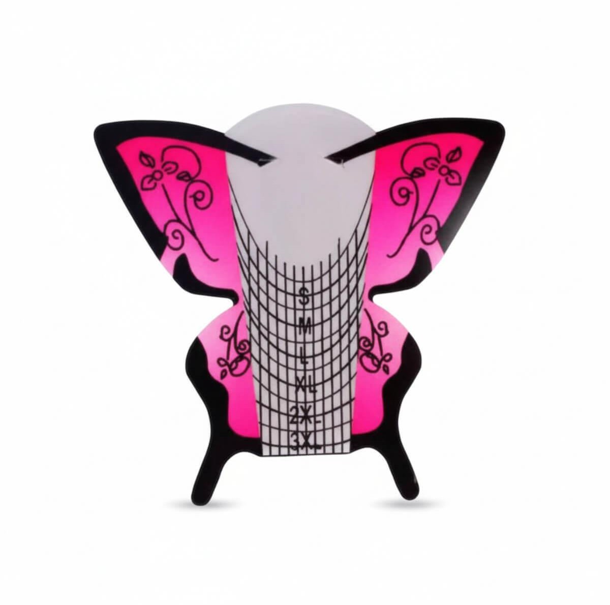 Φόρμες Νυχιών Butterfly Pink 100 Pcs