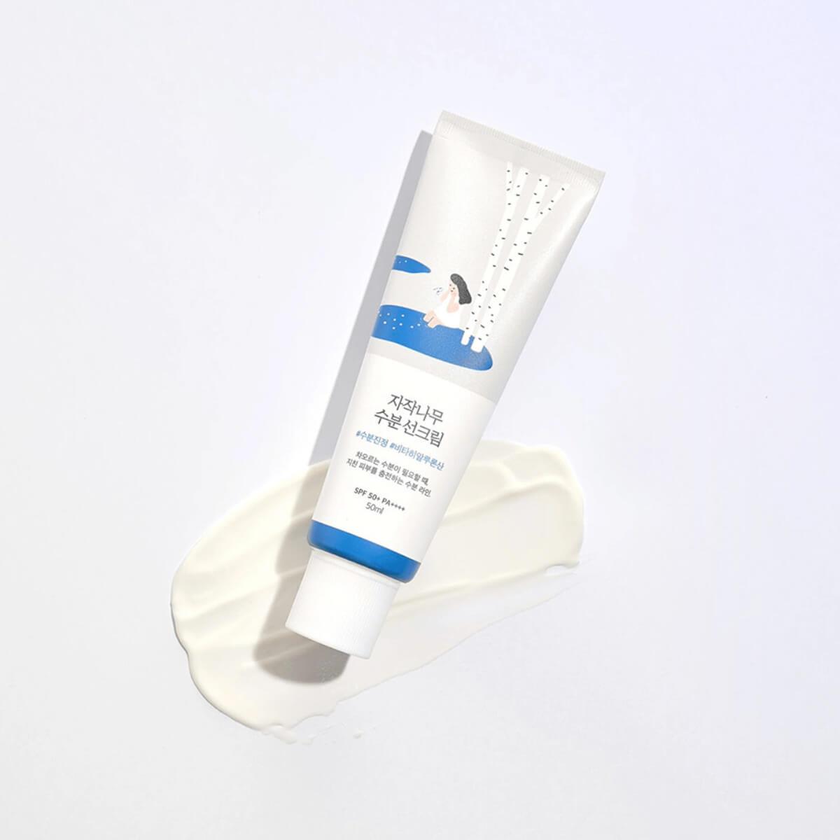 Birch juice moisturizing sunscreen SPF50+ PA++++ 50ml Round Lab