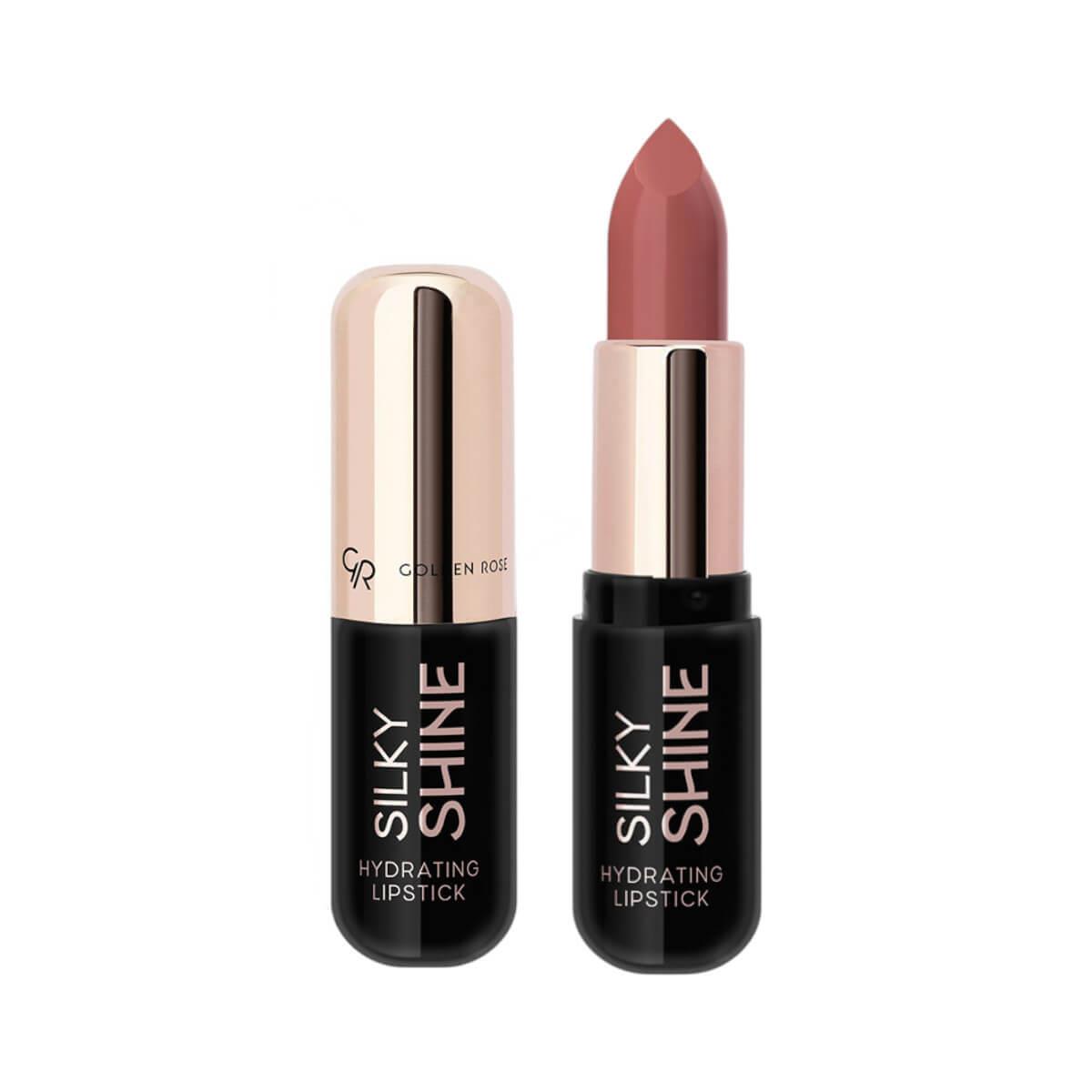 Hydrating lipstick silky shine 211 Golden Rose