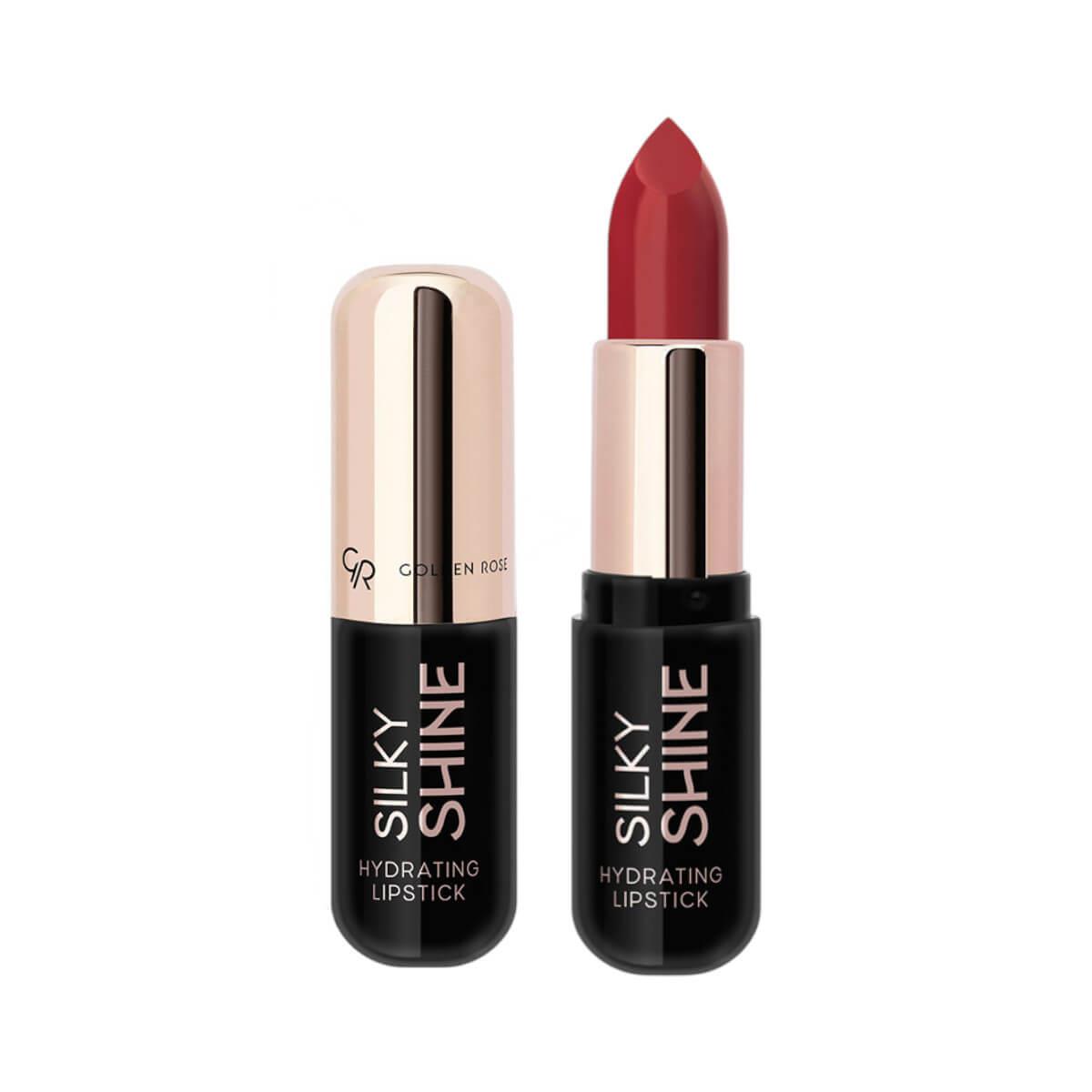 Hydrating lipstick silky shine 220 Golden Rose