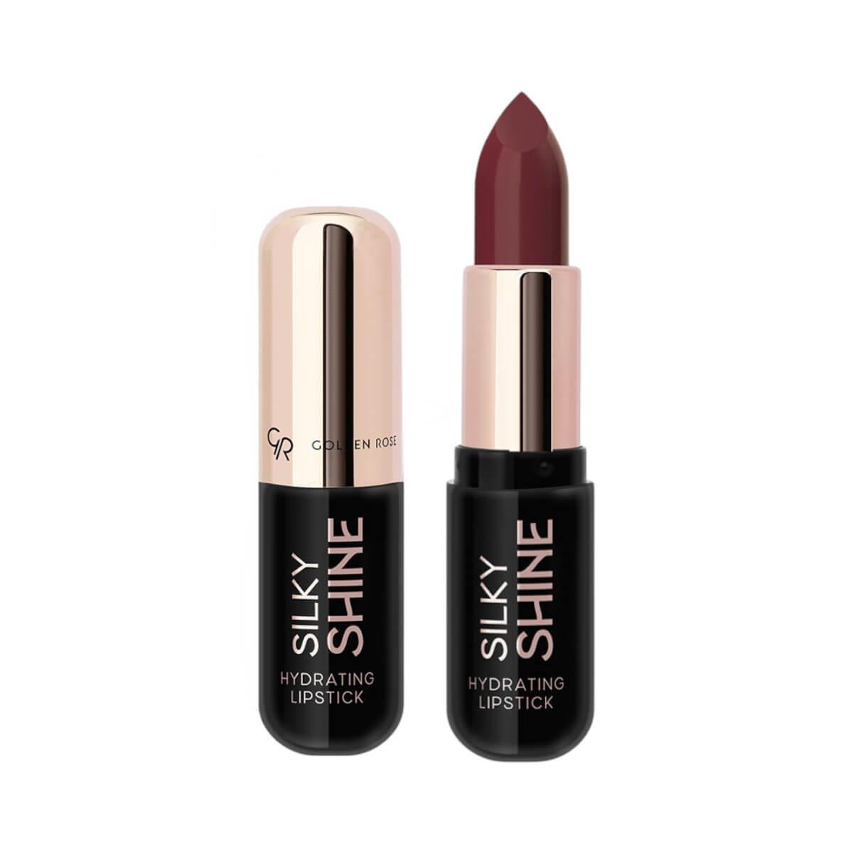 Hydrating lipstick silky shine 224 Golden Rose