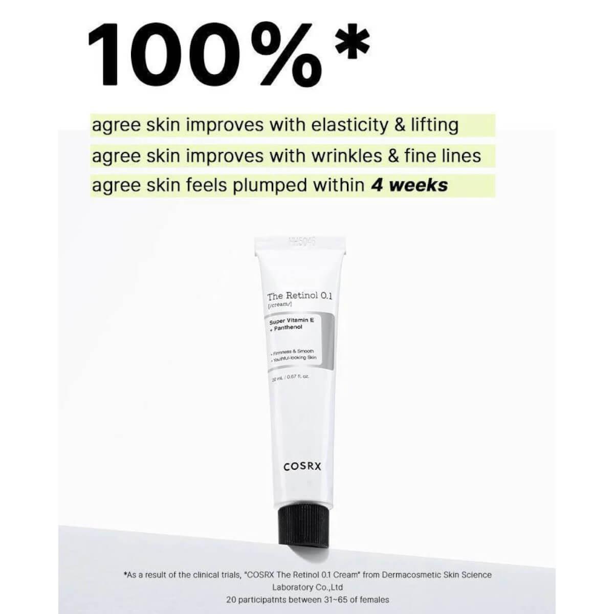 The retinol 0.1 cream 20ml Cosrx