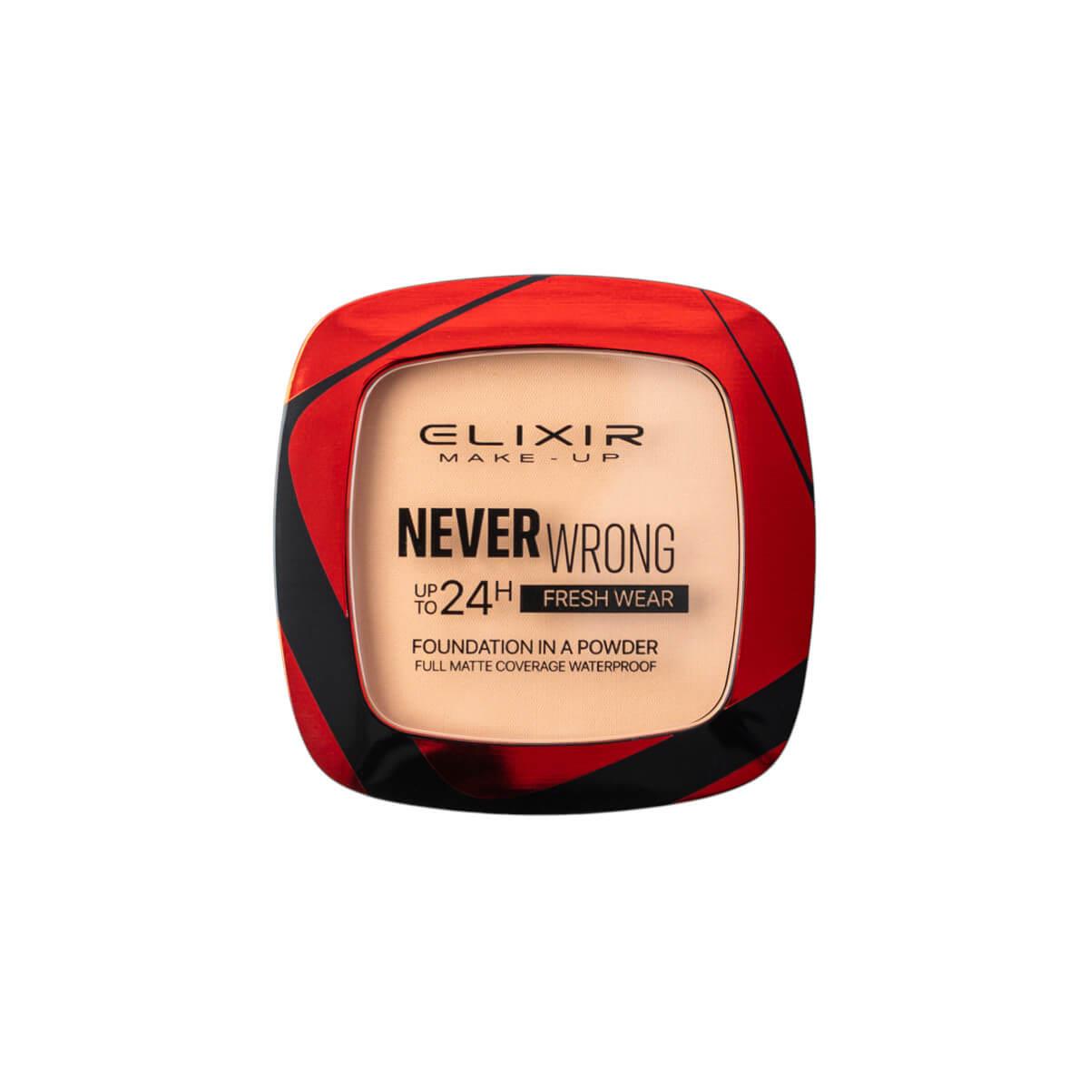Foundation in a powder never wrong 944B Elixir