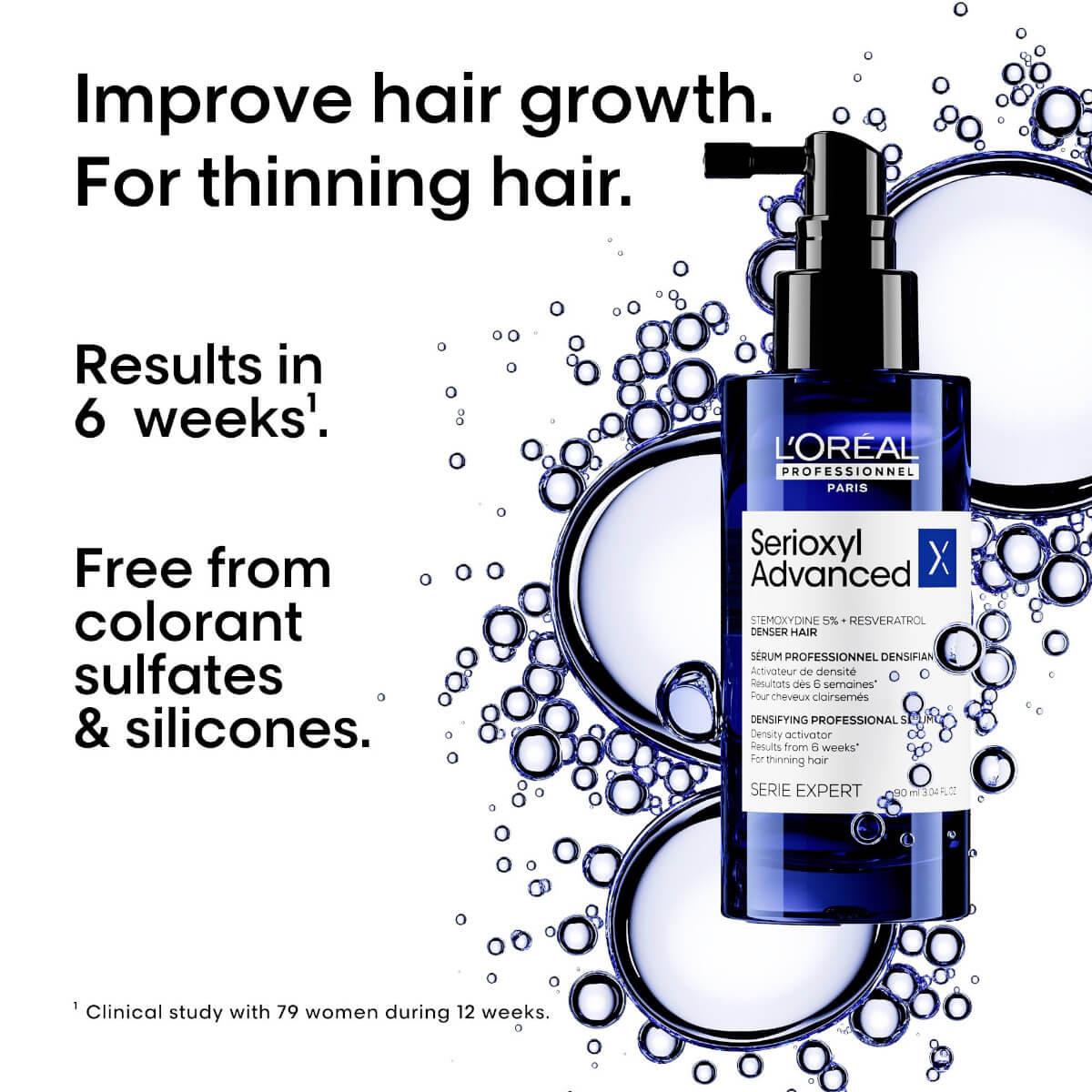 Serum πύκνωσης μαλλιών serioxyl advanced 90ml L’Oréal