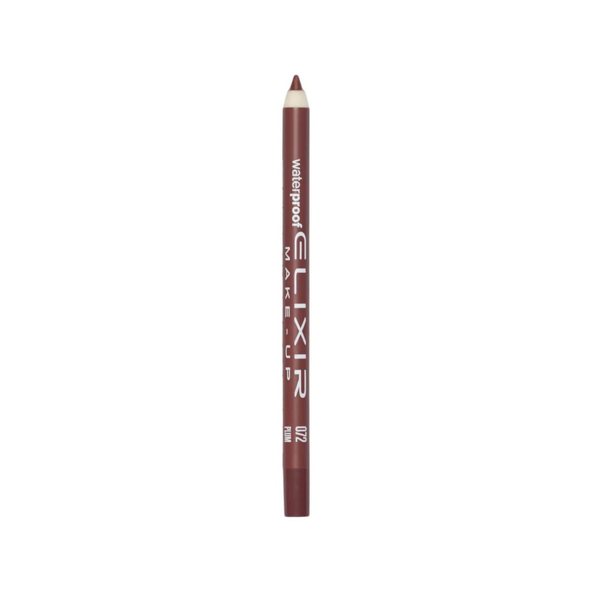 Lip pencil waterproof 072 plum Elixir