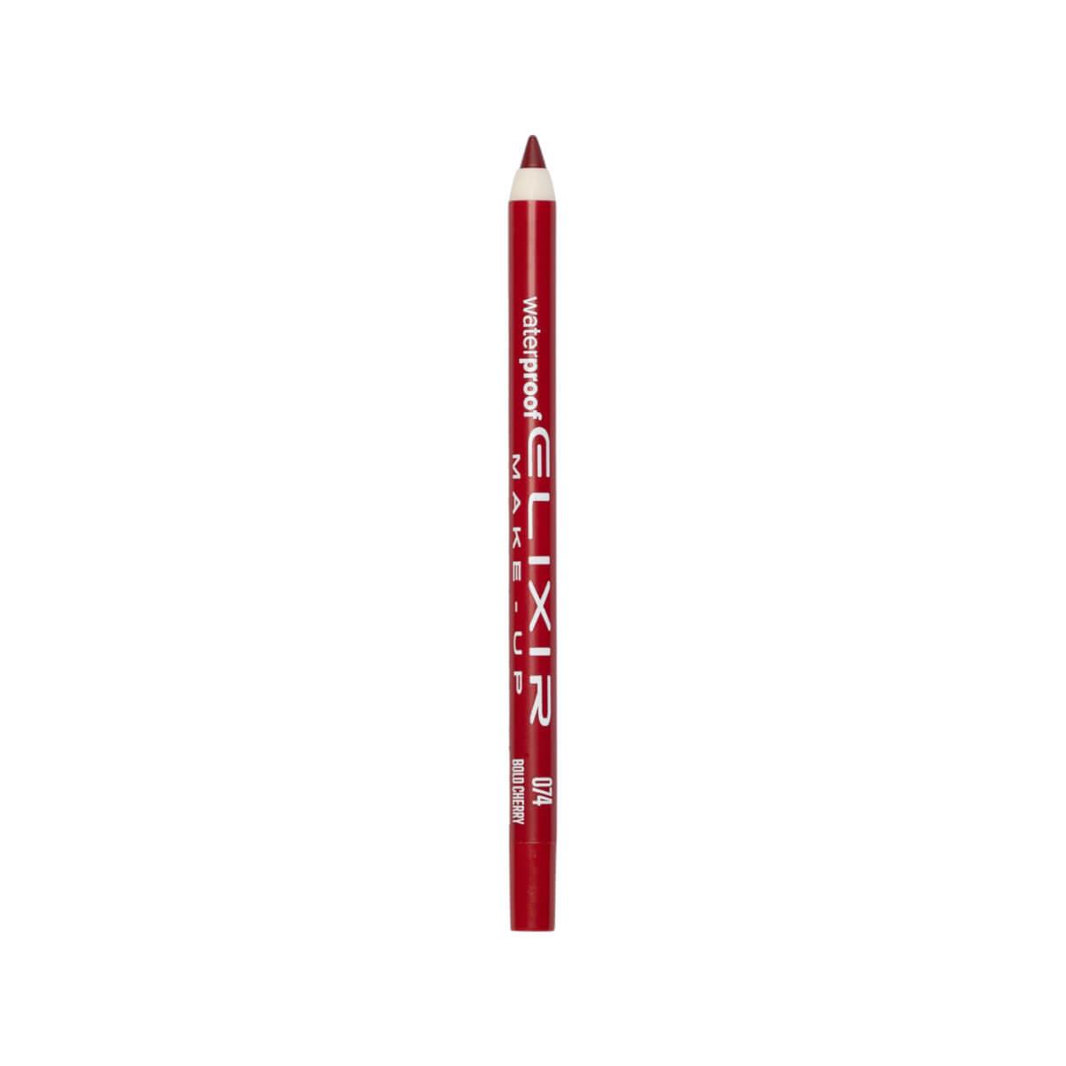 Lip pencil waterproof 074 bold cherry Elixir