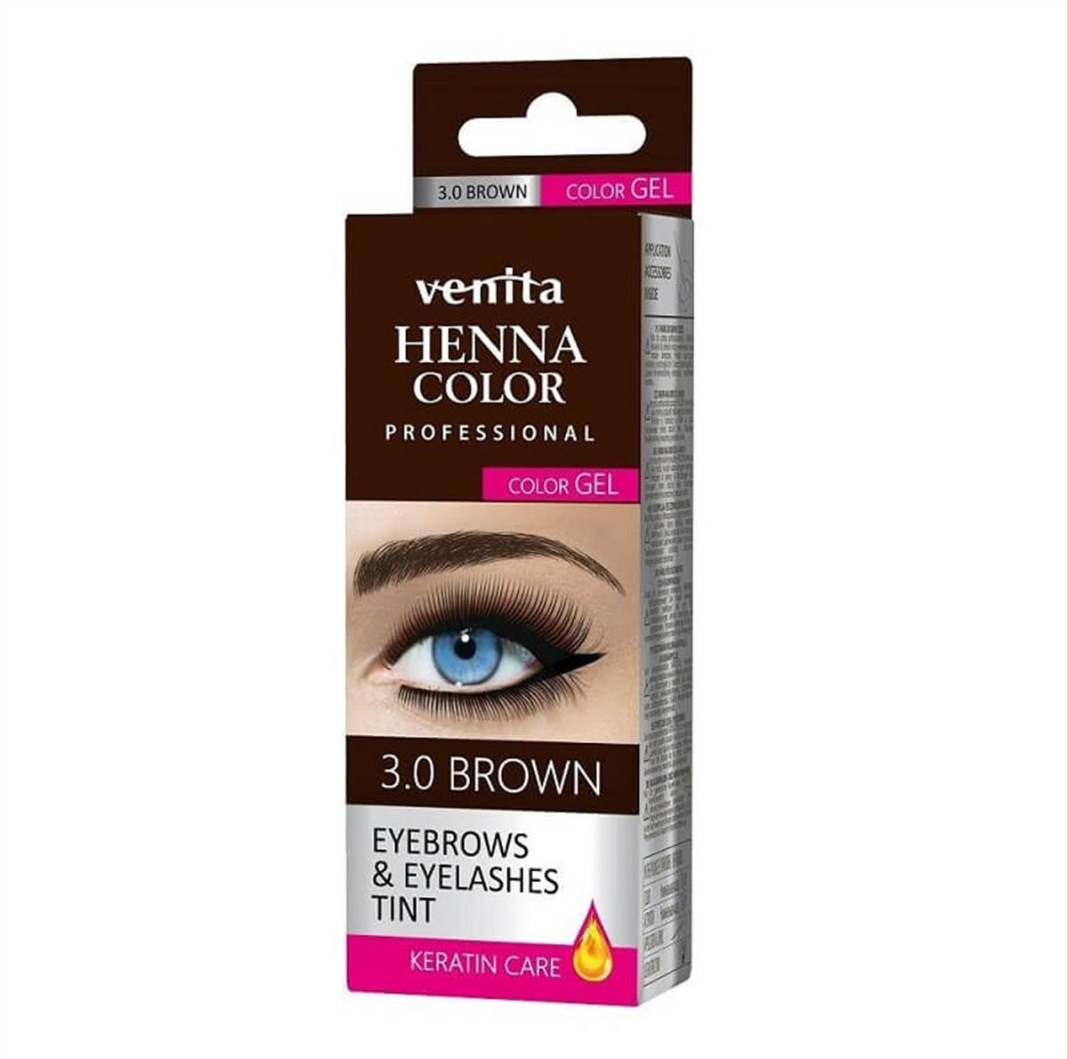 Eyebrow & eyelash tint henna Venita