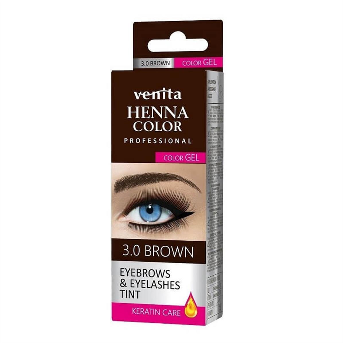 Eyebrow & eyelash tint henna Venita