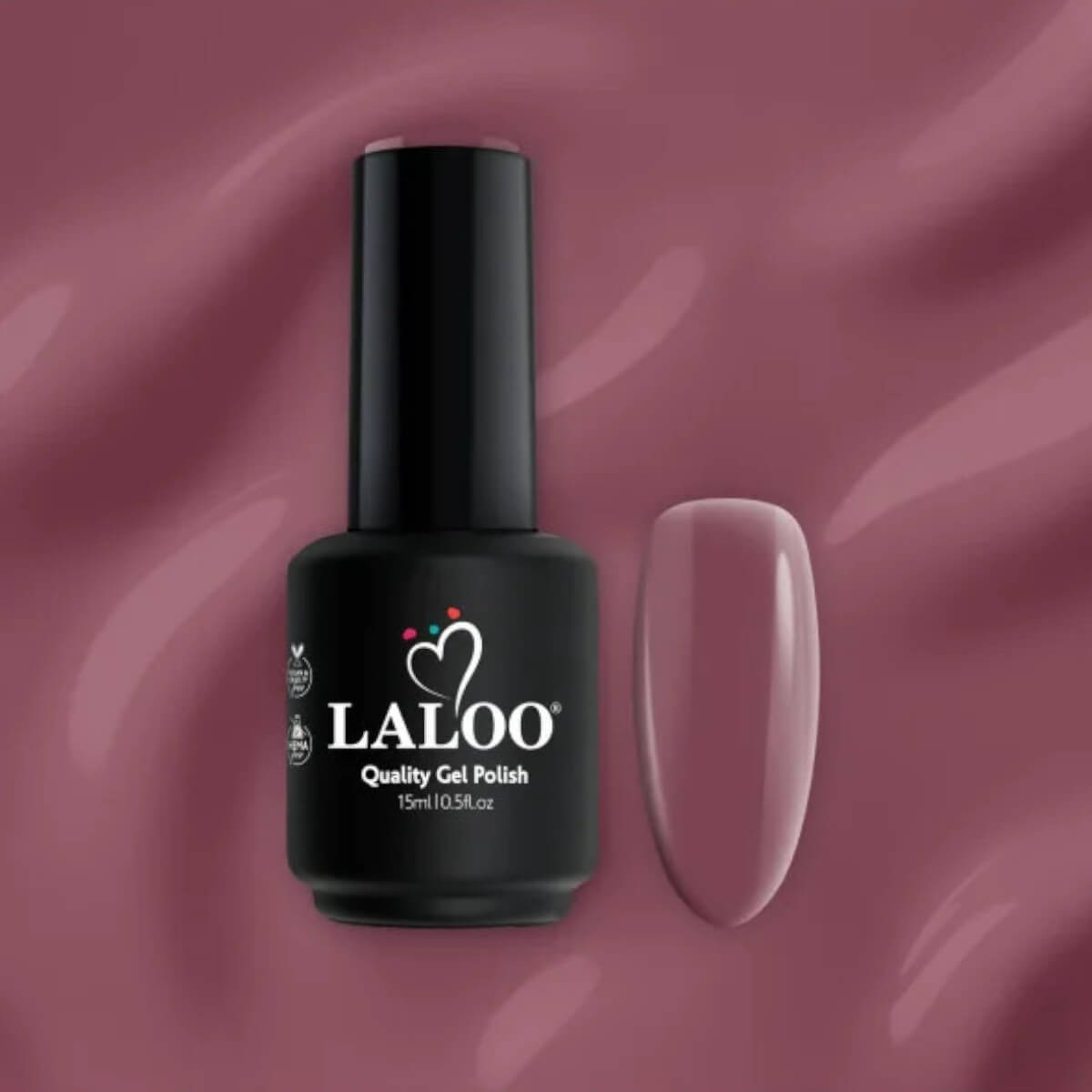 Ημιμόνιμο βερνίκι 009 σάπιο μήλο 15ml Laloo