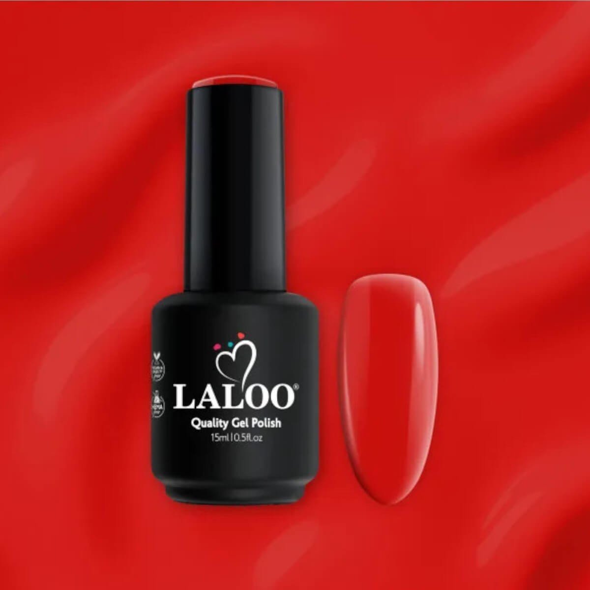 Semi-permanent gel polish 355 spanish red 15ml Laloo