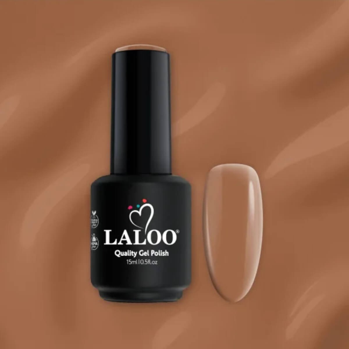 Semi-permanent gel polish 517 caramel latte 15ml Laloo