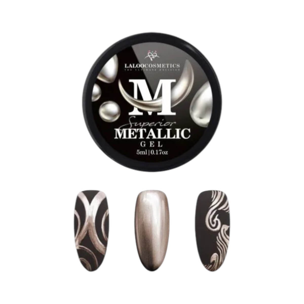 Superior Metallic Gel Bronze #03 5ml Laloo
