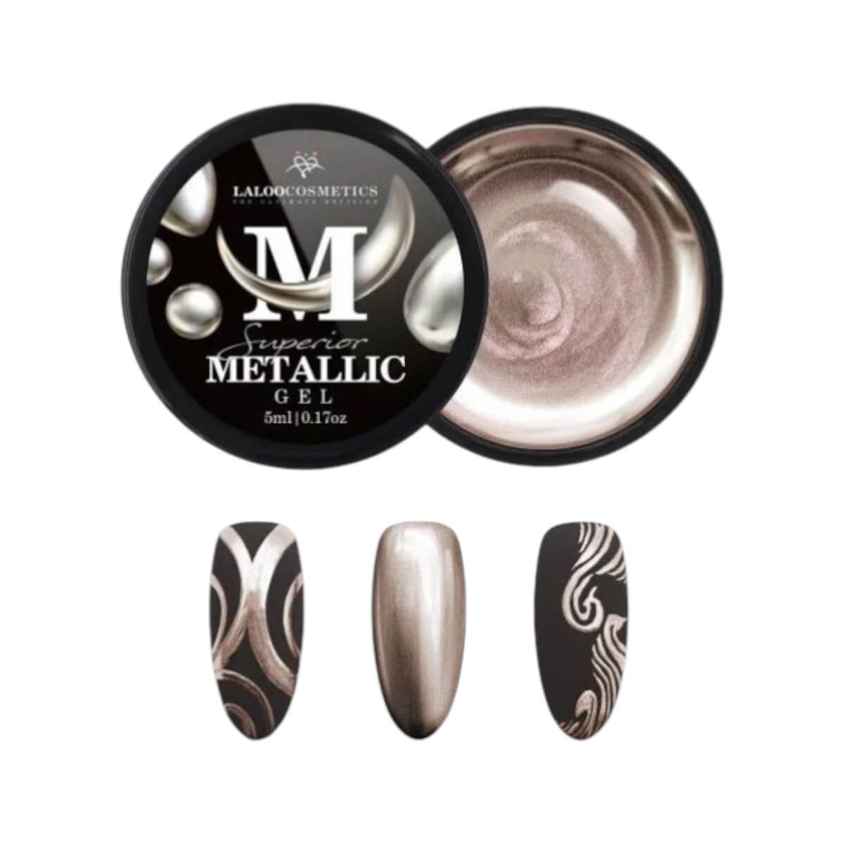 Superior Metallic Gel Bronze #03 5ml Laloo