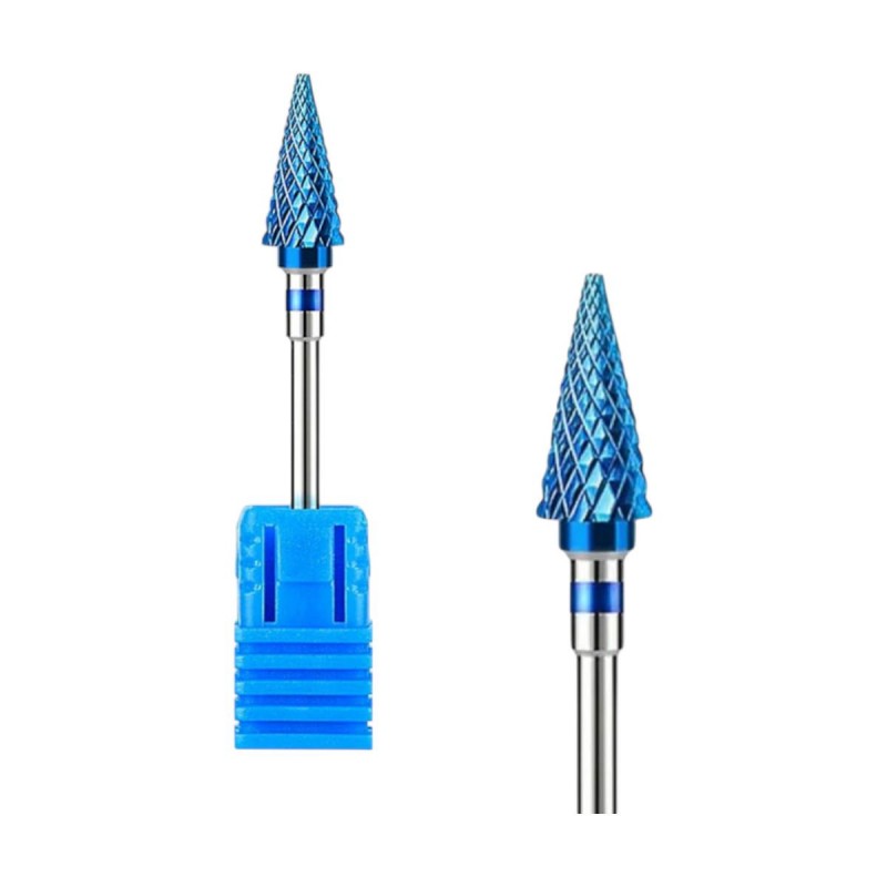 Φρεζάκι Καρβιδίου Κωνικό Μπλέ