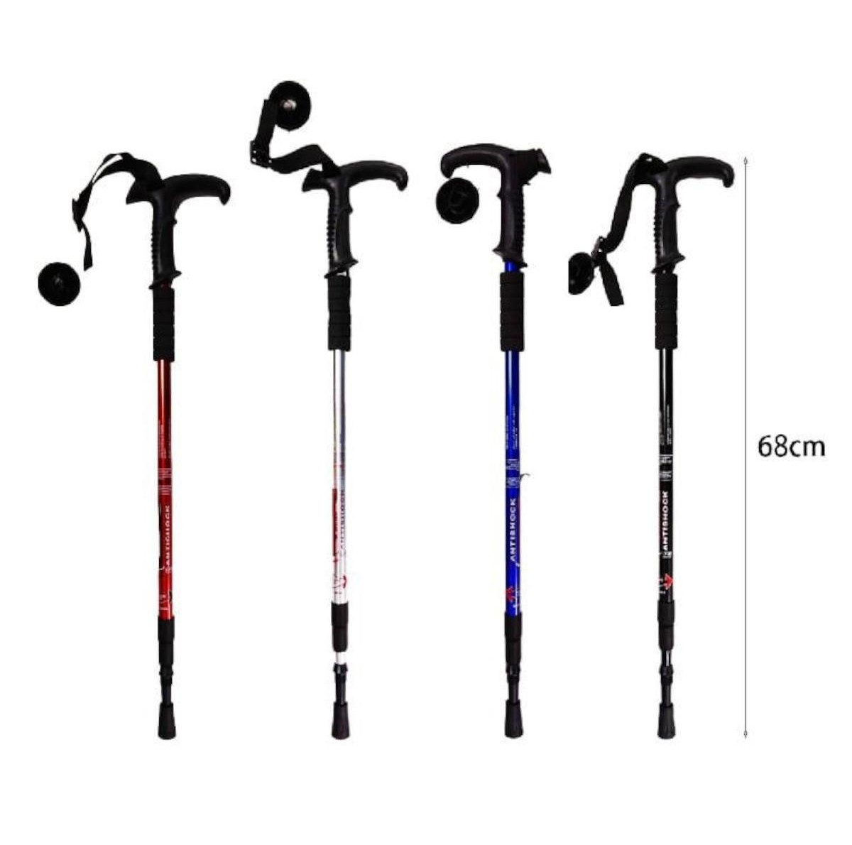 Πτυσσόμενο Μπαστούνι ορειβασίας - Βαδίσματος 68cm έως 138cm