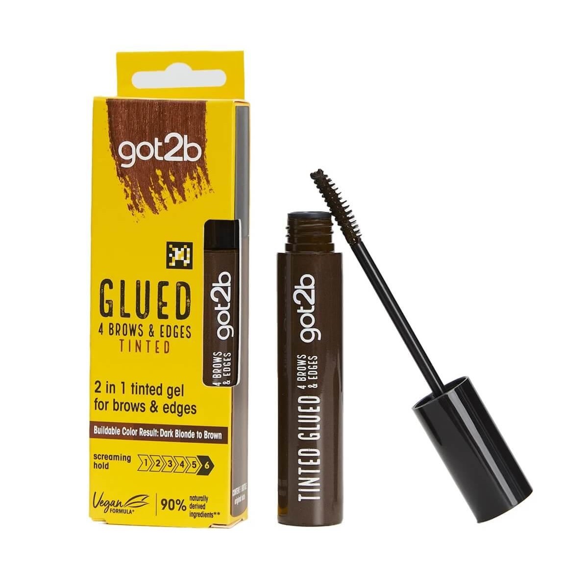 Got2b Glued 4 Brows & Edges 2in1 Gel Dark Blond to Brown 16ml