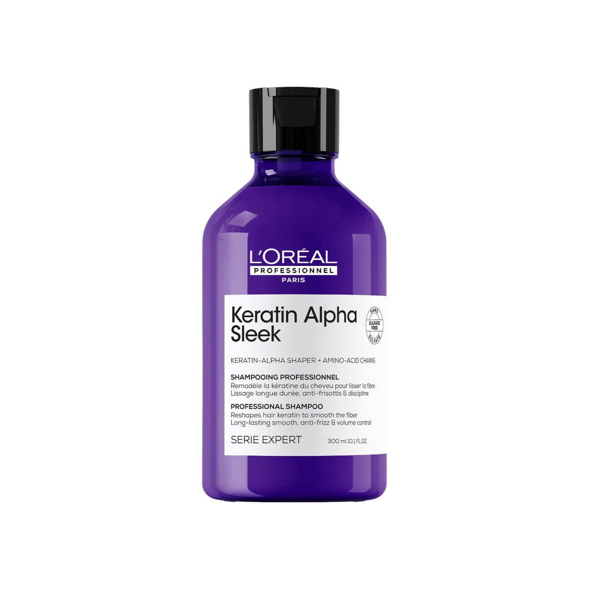Σαμπουάν keratin alpha sleek serie expert 300ml L'Oréal